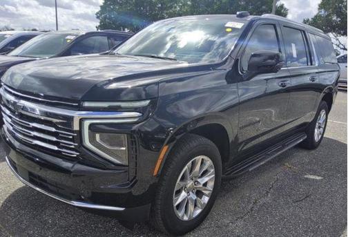 Black 2025 Chevrolet Suburban Premier