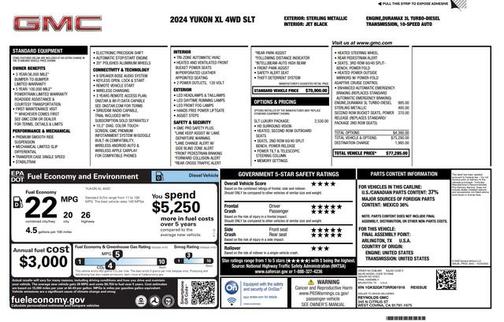 2024 GMC Yukon XL SLT