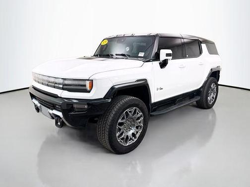 Interstellar White 2025 GMC HUMMER EV SUV 3X