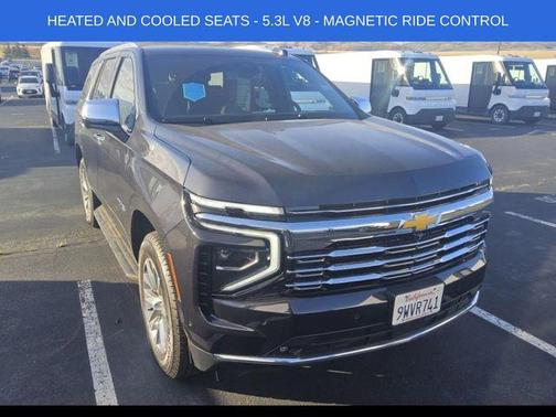 Dark Ash Metallic 2025 Chevrolet Tahoe Premier