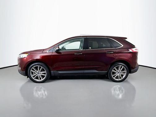 Burgundy Velvet Metallic Tinted Clearcoat 2020 Ford Edge Titanium