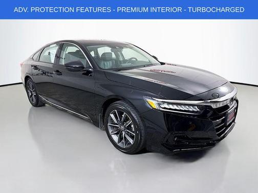 Crystal Black Pearl 2021 Honda Accord EX-L 1.5T