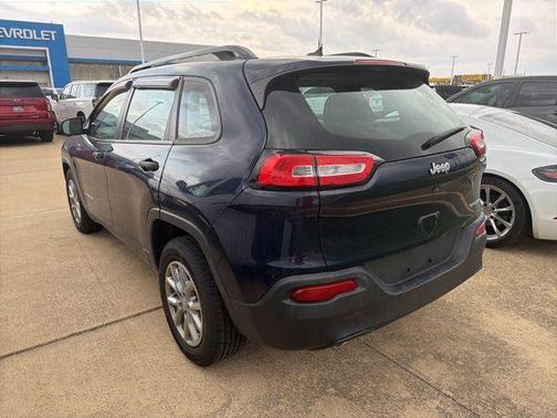 True Blue Pearlcoat 2015 Jeep Cherokee Sport