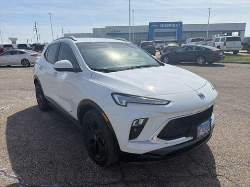 Summit White 2025 Buick Encore GX Sport Touring