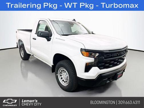 Summit White 2026 Chevrolet Silverado 1500 WT