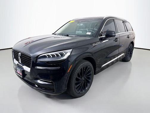 Infinite Black Metallic Clearcoat 2022 Lincoln Aviator Reserve AWD