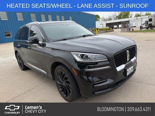 Infinite Black Metallic Clearcoat 2022 Lincoln Aviator Reserve AWD