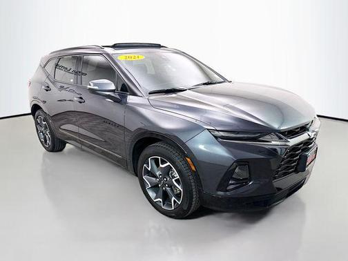 Iron Gray Metallic 2021 Chevrolet Blazer RS