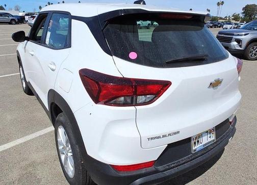 Summit White 2024 Chevrolet Trailblazer LS
