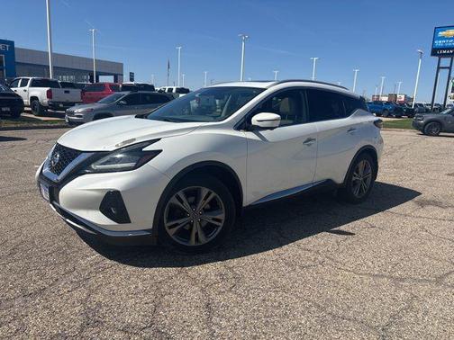 Pearl White Tricoat 2019 Nissan Murano Platinum