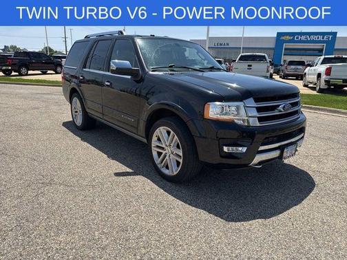 Shadow Black 2017 Ford Expedition Platinum