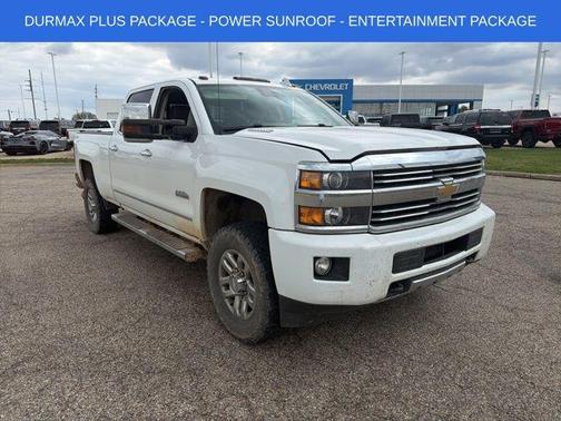 Summit White 2015 Chevrolet Silverado 3500 High Country