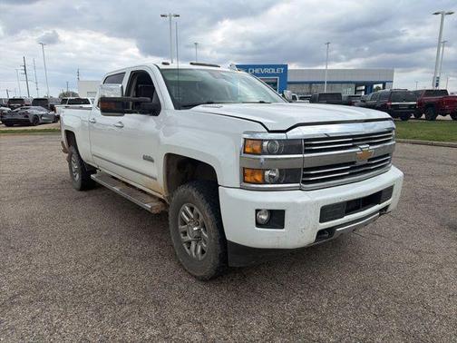 Summit White 2015 Chevrolet Silverado 3500 High Country