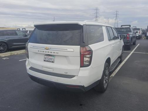 Summit White 2023 Chevrolet Suburban LT