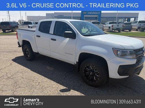 Summit White 2022 Chevrolet Colorado WT