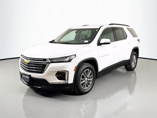 Summit White 2024 Chevrolet Traverse LT Leather