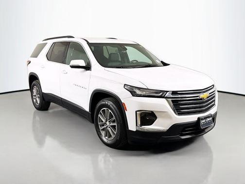 Summit White 2024 Chevrolet Traverse LT Leather