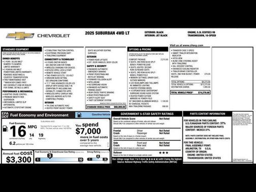 2025 Chevrolet Suburban LT