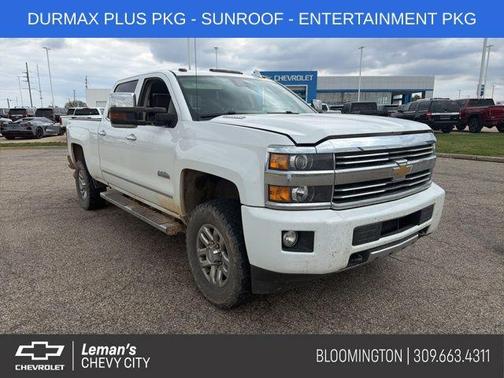 Summit White 2015 Chevrolet Silverado 3500 High Country