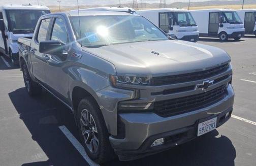 Satin Steel Metallic 2021 Chevrolet Silverado 1500 RST