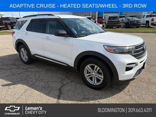 Oxford White 2021 Ford Explorer XLT