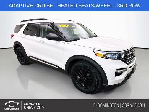 Oxford White 2021 Ford Explorer XLT