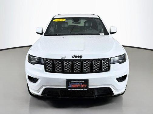 Bright White Clearcoat 2018 Jeep Grand Cherokee Altitude