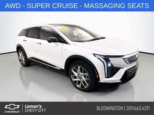 Crystal White Tricoat 2025 Cadillac OPTIQ Luxury