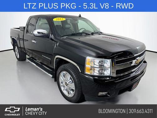 Black 2012 Chevrolet Silverado 1500 LTZ