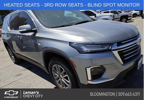 Sterling Gray Metallic 2023 Chevrolet Traverse LT Leather