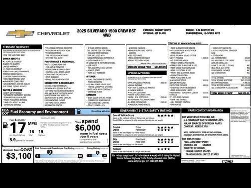 2025 Chevrolet Silverado 1500 RST