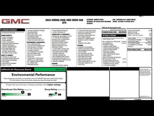 2024 GMC Sierra 2500 AT4