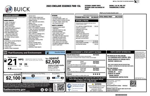 2023 Buick Enclave Essence FWD