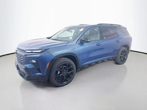 Lakeshore Blue Metallic 2024 Chevrolet Traverse RS