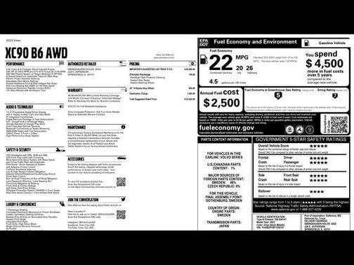 2023 Volvo XC90 B6 Core