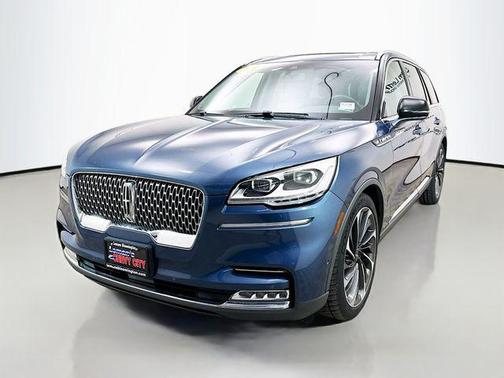 Blue Diamond Metallic 2020 Lincoln Aviator Reserve AWD