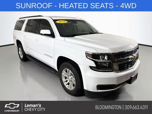 Summit White 2020 Chevrolet Suburban LT