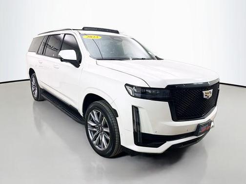 Crystal White Tricoat 2023 Cadillac Escalade ESV Sport