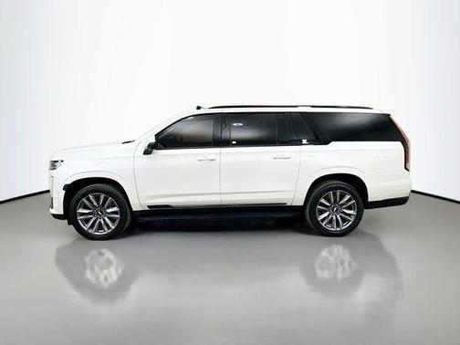 Crystal White Tricoat 2023 Cadillac Escalade ESV Sport