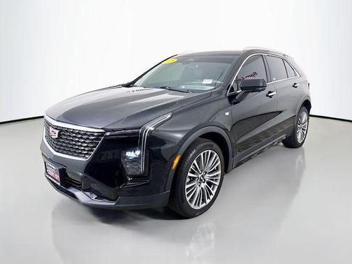 Stellar Black Metallic 2025 Cadillac XT4 Premium Luxury