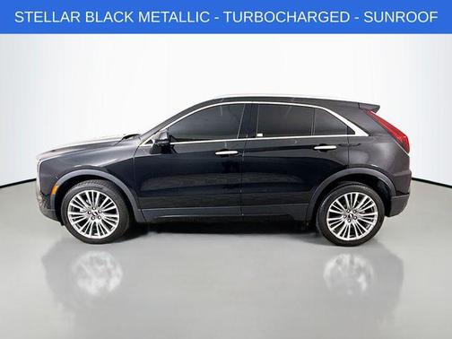Stellar Black Metallic 2025 Cadillac XT4 Premium Luxury