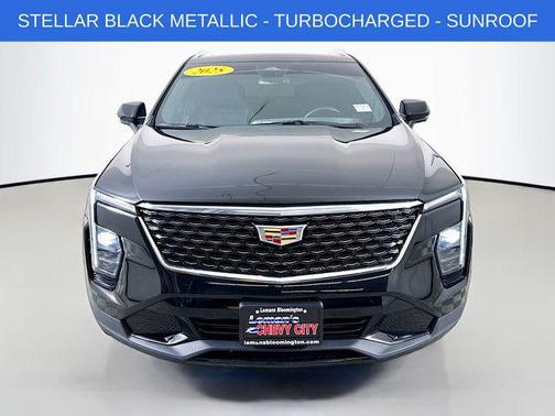 Stellar Black Metallic 2025 Cadillac XT4 Premium Luxury