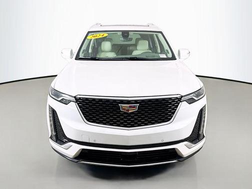 Crystal White Tricoat 2024 Cadillac XT6 Premium Luxury FWD