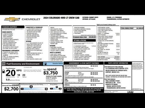 2024 Chevrolet Colorado LT