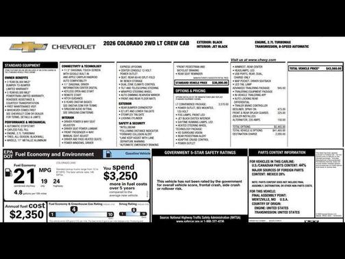 2026 Chevrolet Silverado 1500 RST