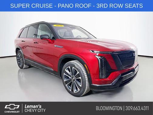 Radiant Red Tintcoat 2026 Cadillac VISTIQ Sport