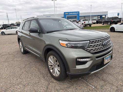 Silver Spruce Metallic 2020 Ford Explorer Limited
