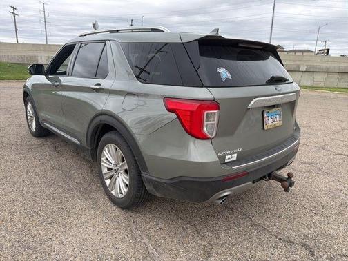 Silver Spruce Metallic 2020 Ford Explorer Limited