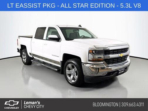 Summit White 2018 Chevrolet Silverado 1500 1LT