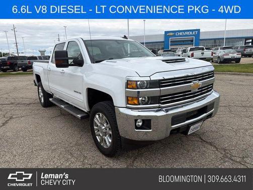 Summit White 2017 Chevrolet Silverado 3500 LT